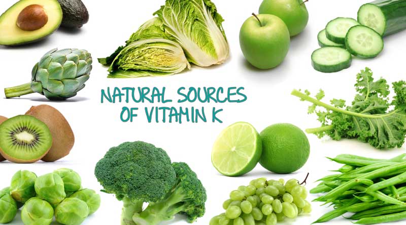 غذاهای حاوی ویتامین کا Vitamin-k-foods