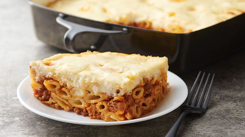 طرز تهیه لازانیا به سبک یونانی (Pastistio-Greek Lasagna)