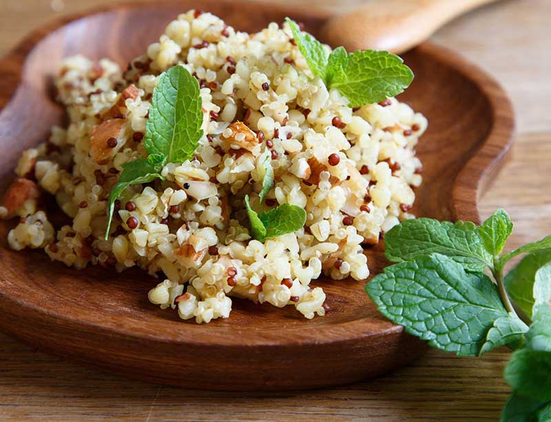 رژیم لاغری کربوهیدرات,quinoa-grains-10-daily-habits-blast-belly-fat کینوا