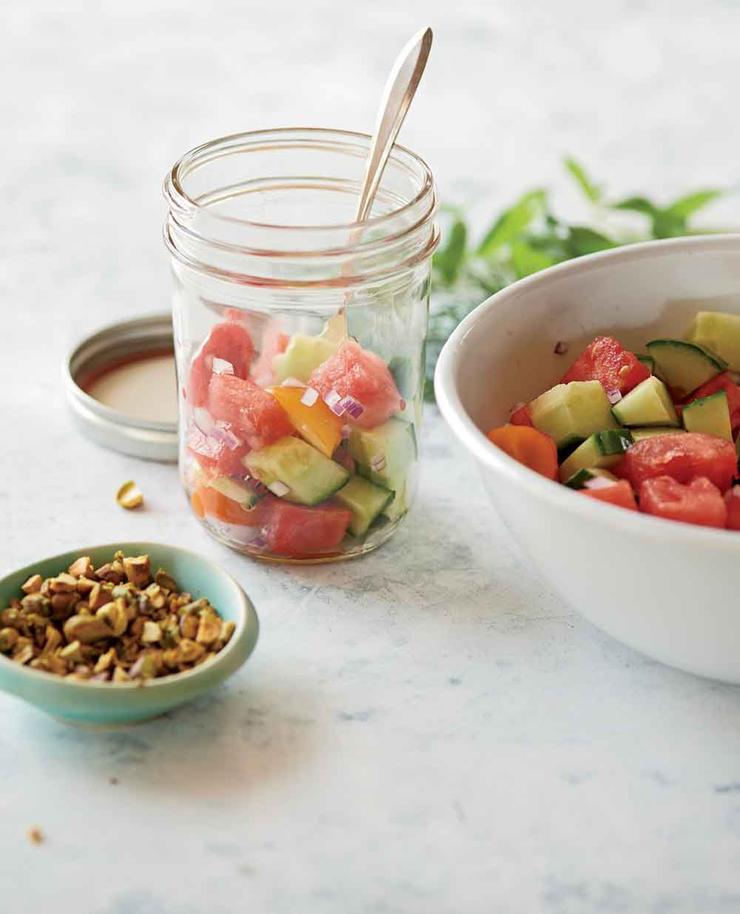 رژیم غذایی فوری برای لاغری,watermelonsalad سالاد هندوانه