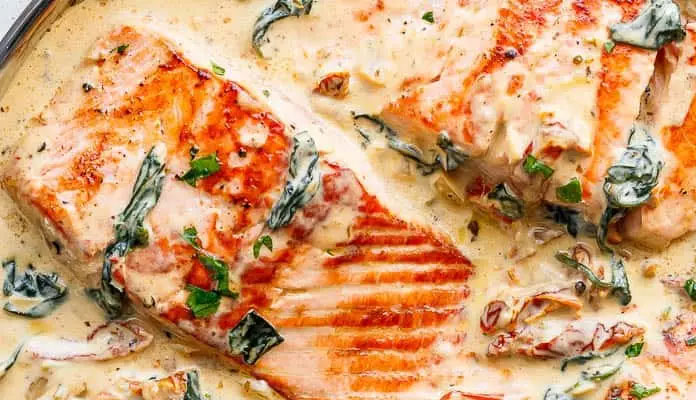 غذای آسان با ماهی سالمون